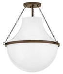 LED Semi-Flush Mount<br /><span style="color:#4AB0CE;">Entrega: 4-10 dias en USA</span><br /><span style="color:#4AB0CE;font-size:60%;">PREGUNTE POR ENTREGA EN PANAMA</span><br />Collection: Collins<br />Finish: Heritage Bronze