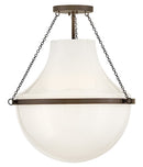 LED Semi-Flush Mount<br /><span style="color:#4AB0CE;">Entrega: 4-10 dias en USA</span><br /><span style="color:#4AB0CE;font-size:60%;">PREGUNTE POR ENTREGA EN PANAMA</span><br />Collection: Collins<br />Finish: Heritage Bronze