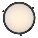 LED Semi-Flush Mount<br /><span style="color:#4AB0CE;">Entrega: 4-10 dias en USA</span><br /><span style="color:#4AB0CE;font-size:60%;">PREGUNTE POR ENTREGA EN PANAMA</span><br />Collection: Kieran<br />Finish: Black
