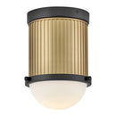 LED Semi-Flush Mount<br /><span style="color:#4AB0CE;">Entrega: 4-10 dias en USA</span><br /><span style="color:#4AB0CE;font-size:60%;">PREGUNTE POR ENTREGA EN PANAMA</span><br />Collection: Kieran<br />Finish: Black