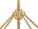Hinkley - 47734LCB - LED Chandelier - Gwen - Lacquered Brass