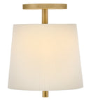 LED Semi-Flush Mount<br /><span style="color:#4AB0CE;">Entrega: 4-10 dias en USA</span><br /><span style="color:#4AB0CE;font-size:60%;">PREGUNTE POR ENTREGA EN PANAMA</span><br />Collection: Clive<br />Finish: Heritage Brass
