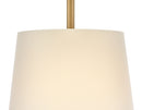 Hinkley - 48537HB - LED Pendant - Clive - Heritage Brass