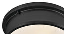 LED Flush Mount<br /><span style="color:#4AB0CE;">Entrega: 4-10 dias en USA</span><br /><span style="color:#4AB0CE;font-size:60%;">PREGUNTE POR ENTREGA EN PANAMA</span><br />Collection: Pierce<br />Finish: Black