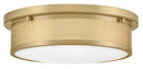 LED Flush Mount<br /><span style="color:#4AB0CE;">Entrega: 4-10 dias en USA</span><br /><span style="color:#4AB0CE;font-size:60%;">PREGUNTE POR ENTREGA EN PANAMA</span><br />Collection: Pierce<br />Finish: Lacquered Brass
