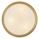 LED Flush Mount<br /><span style="color:#4AB0CE;">Entrega: 4-10 dias en USA</span><br /><span style="color:#4AB0CE;font-size:60%;">PREGUNTE POR ENTREGA EN PANAMA</span><br />Collection: Pierce<br />Finish: Lacquered Brass