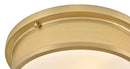 LED Flush Mount<br /><span style="color:#4AB0CE;">Entrega: 4-10 dias en USA</span><br /><span style="color:#4AB0CE;font-size:60%;">PREGUNTE POR ENTREGA EN PANAMA</span><br />Collection: Pierce<br />Finish: Lacquered Brass