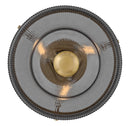 LED Semi-Flush Mount<br /><span style="color:#4AB0CE;">Entrega: 1-2 semanas en USA</span><br /><span style="color:#4AB0CE;font-size:60%;">PREGUNTE POR ENTREGA EN PANAMA</span><br />Collection: Adella<br />Finish: Lacquered Brass