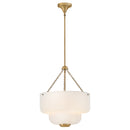 LED Pendant<br /><span style="color:#4AB0CE;">Entrega: 8-9 semanas en USA</span><br /><span style="color:#4AB0CE;font-size:60%;">PREGUNTE POR ENTREGA EN PANAMA</span><br />Collection: Adella<br />Finish: Lacquered Brass