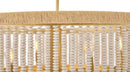 LED Chandelier<br /><span style="color:#4AB0CE;">Entrega: 4-10 dias en USA</span><br /><span style="color:#4AB0CE;font-size:60%;">PREGUNTE POR ENTREGA EN PANAMA</span><br />Collection: Indra<br />Finish: Lacquered Brass