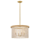 LED Convertible Semi-Flush Mount<br /><span style="color:#4AB0CE;">Entrega: 4-10 dias en USA</span><br /><span style="color:#4AB0CE;font-size:60%;">PREGUNTE POR ENTREGA EN PANAMA</span><br />Collection: Indra<br />Finish: Lacquered Brass