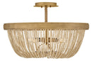 LED Semi-Flush Mount<br /><span style="color:#4AB0CE;">Entrega: 4-10 dias en USA</span><br /><span style="color:#4AB0CE;font-size:60%;">PREGUNTE POR ENTREGA EN PANAMA</span><br />Collection: Tula<br />Finish: Burnished Gold