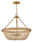 LED Chandelier<br /><span style="color:#4AB0CE;">Entrega: 4-10 dias en USA</span><br /><span style="color:#4AB0CE;font-size:60%;">PREGUNTE POR ENTREGA EN PANAMA</span><br />Collection: Tula<br />Finish: Burnished Gold
