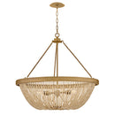 LED Chandelier<br /><span style="color:#4AB0CE;">Entrega: 4-10 dias en USA</span><br /><span style="color:#4AB0CE;font-size:60%;">PREGUNTE POR ENTREGA EN PANAMA</span><br />Collection: Tula<br />Finish: Burnished Gold