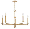 LED Chandelier<br /><span style="color:#4AB0CE;">Entrega: 4-10 dias en USA</span><br /><span style="color:#4AB0CE;font-size:60%;">PREGUNTE POR ENTREGA EN PANAMA</span><br />Collection: Ansel<br />Finish: Burnished Gold