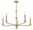 LED Chandelier<br /><span style="color:#4AB0CE;">Entrega: 4-10 dias en USA</span><br /><span style="color:#4AB0CE;font-size:60%;">PREGUNTE POR ENTREGA EN PANAMA</span><br />Collection: Ansel<br />Finish: Burnished Gold