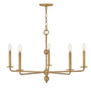 LED Chandelier<br /><span style="color:#4AB0CE;">Entrega: 4-10 dias en USA</span><br /><span style="color:#4AB0CE;font-size:60%;">PREGUNTE POR ENTREGA EN PANAMA</span><br />Collection: Ansel<br />Finish: Burnished Gold