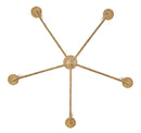 LED Chandelier<br /><span style="color:#4AB0CE;">Entrega: 1-2 semanas en USA</span><br /><span style="color:#4AB0CE;font-size:60%;">PREGUNTE POR ENTREGA EN PANAMA</span><br />Collection: Ansel<br />Finish: Burnished Gold