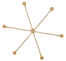 LED Chandelier<br /><span style="color:#4AB0CE;">Entrega: 7-8 semanas en USA</span><br /><span style="color:#4AB0CE;font-size:60%;">PREGUNTE POR ENTREGA EN PANAMA</span><br />Collection: Ansel<br />Finish: Burnished Gold
