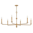 LED Chandelier<br /><span style="color:#4AB0CE;">Entrega: 7-8 semanas en USA</span><br /><span style="color:#4AB0CE;font-size:60%;">PREGUNTE POR ENTREGA EN PANAMA</span><br />Collection: Ansel<br />Finish: Burnished Gold