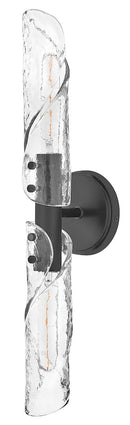 LED Wall Sconce<br /><span style="color:#4AB0CE;">Entrega: 4-10 dias en USA</span><br /><span style="color:#4AB0CE;font-size:60%;">PREGUNTE POR ENTREGA EN PANAMA</span><br />Collection: Capri<br />Finish: Black