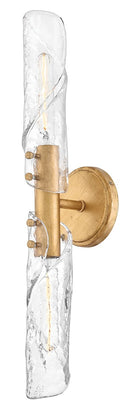 LED Wall Sconce<br /><span style="color:#4AB0CE;">Entrega: 4-10 dias en USA</span><br /><span style="color:#4AB0CE;font-size:60%;">PREGUNTE POR ENTREGA EN PANAMA</span><br />Collection: Capri<br />Finish: Distressed Brass