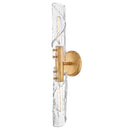 LED Wall Sconce<br /><span style="color:#4AB0CE;">Entrega: 4-10 dias en USA</span><br /><span style="color:#4AB0CE;font-size:60%;">PREGUNTE POR ENTREGA EN PANAMA</span><br />Collection: Capri<br />Finish: Distressed Brass