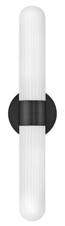 LED Wall Sconce<br /><span style="color:#4AB0CE;">Entrega: 4-10 dias en USA</span><br /><span style="color:#4AB0CE;font-size:60%;">PREGUNTE POR ENTREGA EN PANAMA</span><br />Collection: Nina<br />Finish: Black