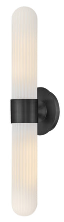 LED Wall Sconce<br /><span style="color:#4AB0CE;">Entrega: 4-10 dias en USA</span><br /><span style="color:#4AB0CE;font-size:60%;">PREGUNTE POR ENTREGA EN PANAMA</span><br />Collection: Nina<br />Finish: Black