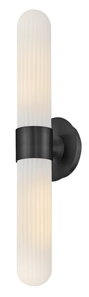 LED Wall Sconce<br /><span style="color:#4AB0CE;">Entrega: 4-10 dias en USA</span><br /><span style="color:#4AB0CE;font-size:60%;">PREGUNTE POR ENTREGA EN PANAMA</span><br />Collection: Nina<br />Finish: Black
