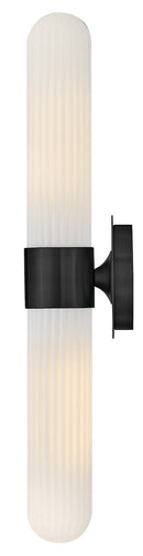 LED Wall Sconce<br /><span style="color:#4AB0CE;">Entrega: 4-10 dias en USA</span><br /><span style="color:#4AB0CE;font-size:60%;">PREGUNTE POR ENTREGA EN PANAMA</span><br />Collection: Nina<br />Finish: Black