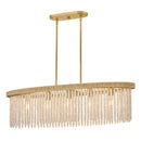 LED Linear Pendant<br /><span style="color:#4AB0CE;">Entrega: 3-4 semanas en USA</span><br /><span style="color:#4AB0CE;font-size:60%;">PREGUNTE POR ENTREGA EN PANAMA</span><br />Collection: Indra<br />Finish: Lacquered Brass