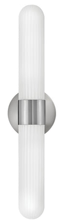 LED Wall Sconce<br /><span style="color:#4AB0CE;">Entrega: 4-10 dias en USA</span><br /><span style="color:#4AB0CE;font-size:60%;">PREGUNTE POR ENTREGA EN PANAMA</span><br />Collection: Nina<br />Finish: Chrome