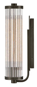 LED Wall Sconce<br /><span style="color:#4AB0CE;">Entrega: 4-10 dias en USA</span><br /><span style="color:#4AB0CE;font-size:60%;">PREGUNTE POR ENTREGA EN PANAMA</span><br />Collection: Ellery<br />Finish: Black Oxide