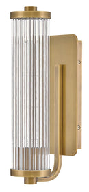 LED Wall Sconce<br /><span style="color:#4AB0CE;">Entrega: 4-10 dias en USA</span><br /><span style="color:#4AB0CE;font-size:60%;">PREGUNTE POR ENTREGA EN PANAMA</span><br />Collection: Ellery<br />Finish: Heritage Brass