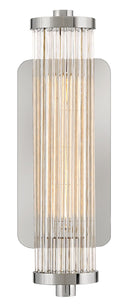 LED Wall Sconce<br /><span style="color:#4AB0CE;">Entrega: 4-10 dias en USA</span><br /><span style="color:#4AB0CE;font-size:60%;">PREGUNTE POR ENTREGA EN PANAMA</span><br />Collection: Ellery<br />Finish: Polished Nickel