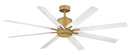 Hinkley - 907166FHB-LWD - 66" Smart Fan - Vantage - Heritage Brass