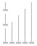 Hinkley - 990048FBN - Downrod - 48" Downrod - Brushed Nickel