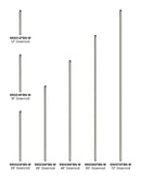 Hinkley - 990048FBN-W - Downrod - 48" Downrod - Brushed Nickel