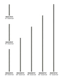 Hinkley - 990060FGT - Downrod - 60" Downrod - Graphite