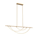LED Linear Pendant<br /><span style="color:#4AB0CE;">Entrega: 4-10 dias en USA</span><br /><span style="color:#4AB0CE;font-size:60%;">PREGUNTE POR ENTREGA EN PANAMA</span><br />Collection: Aryas<br />Finish: Vintage Brass