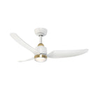 42" Ceiling Fan<br /><span style="color:#4AB0CE;">Entrega: 4-10 dias en USA</span><br /><span style="color:#4AB0CE;font-size:60%;">PREGUNTE POR ENTREGA EN PANAMA</span><br />Collection: Hugo<br />Finish: Brushed Gold/Matte White