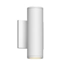 LED Outdoor Wall Sconce<br /><span style="color:#4AB0CE;">Entrega: 4-10 dias en USA</span><br /><span style="color:#4AB0CE;font-size:60%;">PREGUNTE POR ENTREGA EN PANAMA</span><br />Collection: Nordic<br />Finish: White