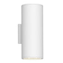 LED Outdoor Wall Sconce<br /><span style="color:#4AB0CE;">Entrega: 4-10 dias en USA</span><br /><span style="color:#4AB0CE;font-size:60%;">PREGUNTE POR ENTREGA EN PANAMA</span><br />Collection: Nordic<br />Finish: White
