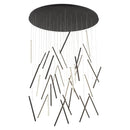 LED Pendant<br /><span style="color:#4AB0CE;">Entrega: 4-10 dias en USA</span><br /><span style="color:#4AB0CE;font-size:60%;">PREGUNTE POR ENTREGA EN PANAMA</span><br />Collection: Chute<br />Finish: Black