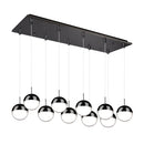 LED Pendant<br /><span style="color:#4AB0CE;">Entrega: 4-10 dias en USA</span><br /><span style="color:#4AB0CE;font-size:60%;">PREGUNTE POR ENTREGA EN PANAMA</span><br />Collection: Pluto<br />Finish: Black Chrome