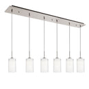 LED Pendant<br /><span style="color:#4AB0CE;">Entrega: 4-10 dias en USA</span><br /><span style="color:#4AB0CE;font-size:60%;">PREGUNTE POR ENTREGA EN PANAMA</span><br />Collection: Verona<br />Finish: Brushed Nickel