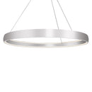 LED Pendant<br /><span style="color:#4AB0CE;">Entrega: 4-10 dias en USA</span><br /><span style="color:#4AB0CE;font-size:60%;">PREGUNTE POR ENTREGA EN PANAMA</span><br />Collection: Halo<br />Finish: Brushed Silver