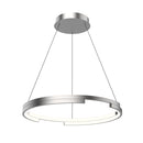 LED Pendant<br /><span style="color:#4AB0CE;">Entrega: 4-10 dias en USA</span><br /><span style="color:#4AB0CE;font-size:60%;">PREGUNTE POR ENTREGA EN PANAMA</span><br />Collection: Anello Minor<br />Finish: Brushed Nickel