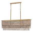 Fredrick Ramond - FR41496BNG-LA - LED Linear Pendant - Rubina - Burnished Gold